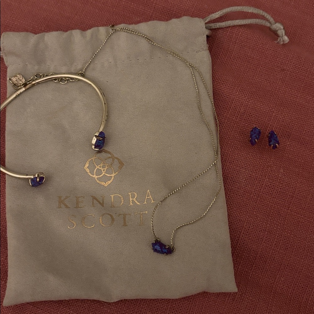 Kendra Scott Purple Opal Set